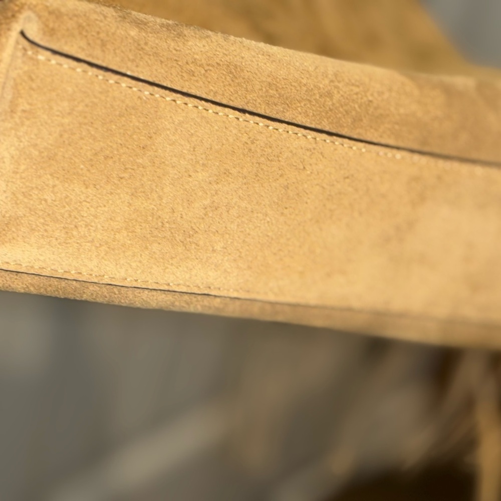 Coach Brooklyn 23 Suede Shoulder Bag - Picture 4 of 7